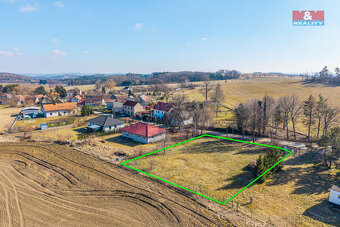 Prodej pozemku k bydlení, 1273 m², Struhařov - Bořeňovice - 10