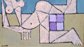 Galerijní obraz - Zdeněk Vacek - Bílá loďka 7918 - 10