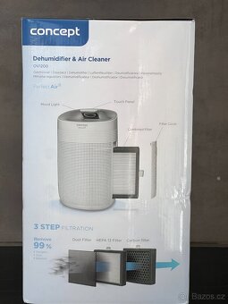Odvlhčovač vzduchu CONCEPT OV1200 Perfect Air bílý - ZÁRUKA - 10
