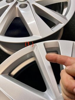 5x112 R16 VW Touran II. 2019 originál alu disky - ET 48 - 10