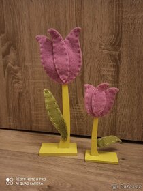 Kabelka,Dekorace tulipán cedule motýl - 10