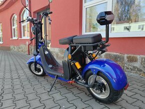 Elektrokoloběžka Lera Scooters C2 2000W Modrá - 10