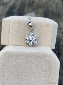 diamantový prsten náušnice náhrdelník šperky moissanite - 10