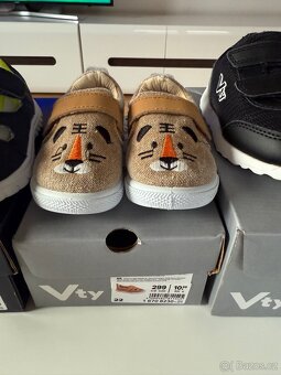 Dětské boty Adidas, Fila, Vty velikost 22,24 - 10
