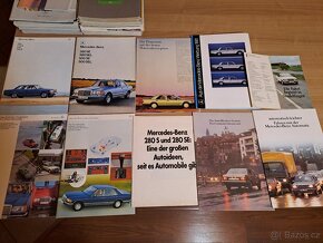 Prodám dobové prospekty Mercedes - 10