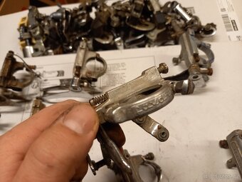 Přesmykač, přesmykače Shimano 105, LEPPER, Favorit, Romet - 10