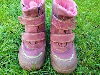 Zimní fialové boty Superfit vel. 34 šíře W - 10