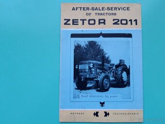 Originál příručky a katalogy Zetor - 10