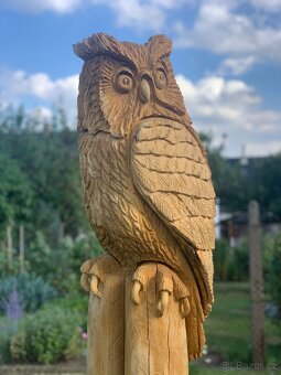 Dřevěná socha (dřevořezba pilou) - 10