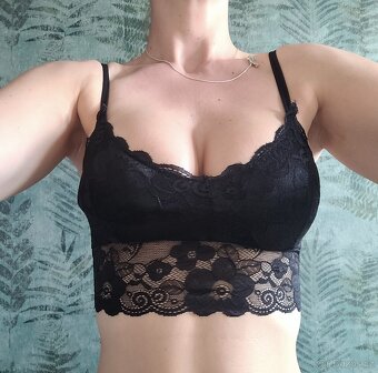 Nová sexy push up krajková podprsenka 75 B bralet - 10