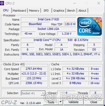 Starší herní PC i7 920, GTX 970, 16GB, 256GB SSD - 10