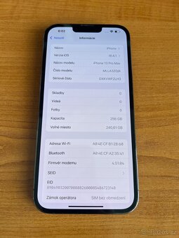 Apple iPhone 13 Pro Max 256GB Grafitový - 10