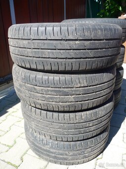 SADA ALU 5x100 CARME ŠKODA FABIA,ROOMSTER,RAPID -2 SADY PNEU - 10