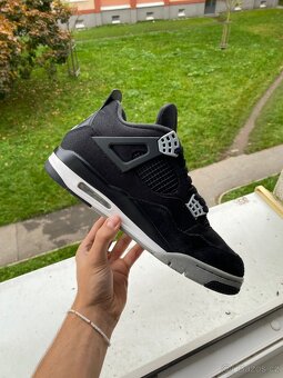 Jordan 4 Black Canvas velikost 44🥷 - 10