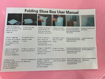 Organizér na boty s dvířkami 20-24ks - různé druhy - 10