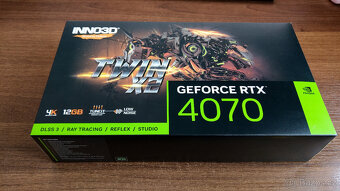 INNO3D GeForce RTX 4070 TWIN X2 12 GB - ZÁRUKA - 10