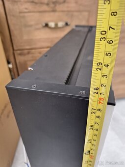 Zrcadlová skříňka černá - LED osvětlení, odmlžení, USB - 10