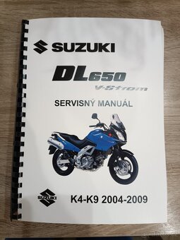 SUZUKI DL650 2004-2009 servisny manual - 10