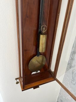 Nástěnné hodiny biedermeier, empír - dachle. - 10