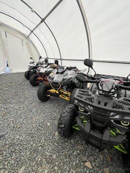 Dětská čtyřkolka FUN 125cc 3G8 - ťluto šedá - 10