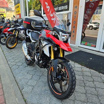 BMW G 310 GS, ČR, Padací rám, Vyšší plexi, Zadní kufr - 10