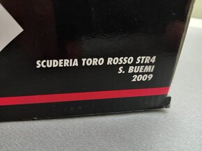 F1 TORO ROSSO STR4 2009 SEBASTIAN BUEMI MINICHAMPS 1:18 - 10