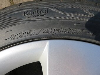 Alu kola škoda octavia II 225/45R17 7x17 5x112 PEGASUS - 10