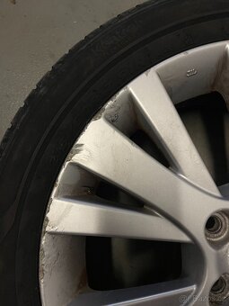 4x alu kola R17 originál Mazda + celoroční pneu - 10