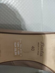 Dámské kožené krásné lodičky zn.PELLE VERA - 10