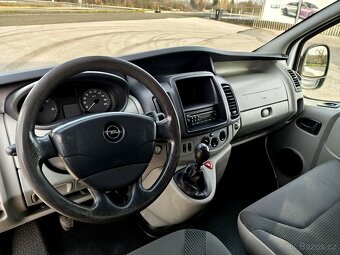 OPEL VIVARO 2,0DCI 84kW LONG R-2011 SERVISKA 1-MAJITEL TAŽNÉ - 10