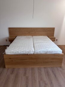 Masivní dubová postel - 10