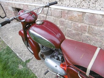 jawa 350 kývačka motocykl - 10