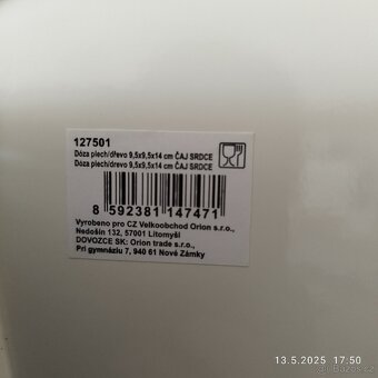 Servírovací podnos IKEA a dózy ORION - 10