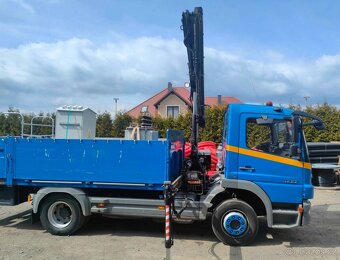 Mercedes-Benz ATEGO 12.220L - 4x2 - Valník+HR-HIAB 066B-2CL - 10