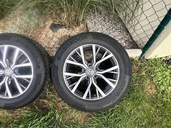 Originál alu kola Tulsa VW Tiguan 5x112 r17 + letní gumy - 10