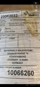 Sklolaminat role 150m na obytak, steny kontejneru - 10