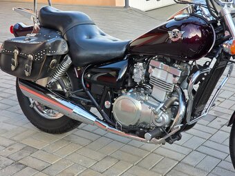 Kawasaki EN 500, padací rám, brašny, plexi, opěrka - 10