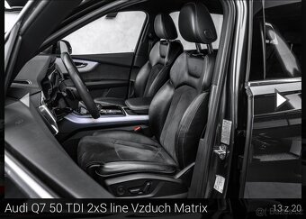 Audi Q7 50 TDI 2xS line Vzduch Matrix - 10