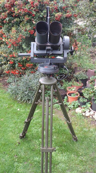 Druhá světová válka, puškohled 10x80 Flak optika cxn, komple - 10