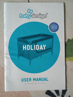 Dětská cestovní postýlka Baby Design - 10
