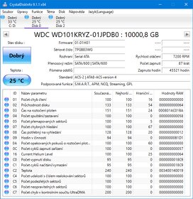 Pevný disk WD Gold - 10TB - poslední 4 kusy k dispozici - 10