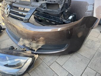 VW Sharan 7N kapota nárazník světlo blatník chladičová stěna - 10