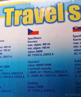 Tvavel set - žehlička, varná konvice, vysoušeč vlasů - 10