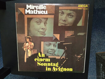 Aznavour Becaud Mathieu LP desky - 10
