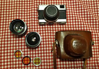 Werra 3 + Tessar 2.8/50, Flektogon 2.8/35, Cardinar 4/100 - 10