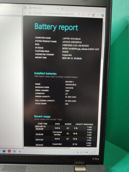 Lenovo Thinkpad p16s g1 i7-1260p 32/512GB√FHD√T550√2r.z.√DPH - 10