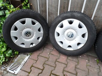 Komplet Zimní Sada Dunlop +Poklice205/60/16 ET 46 5X112 - 10