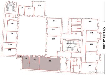 Pronájem kanceláře 93 m2 Václavské náměstí - 10