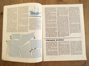 Déčka ABC D8 Vystřihovací modely lodí 1989 , vystřihovánky - 10