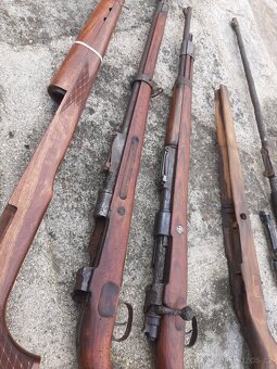 Mauser 98k, Gew, pažby torza, bajonet - 10